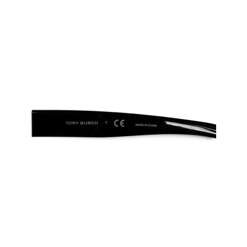 Tory Burch TY 2040 1058 Black Cat-Eye Eyeglass Frames | Gold Logo 52-17-135